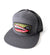 2024 NEW CK FIGHTLIFE  7-PANEL CAP "SPITFIRE"  GRAY / BLACK