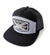 2024 NEW CK FIGHTLIFE  7-PANEL CAP "PASSING GUARDS"  BLACK / HEATHER