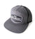 2024 NEW CK FIGHTLIFE  7-PANEL CAP "PANIC" GRAY / BLACK