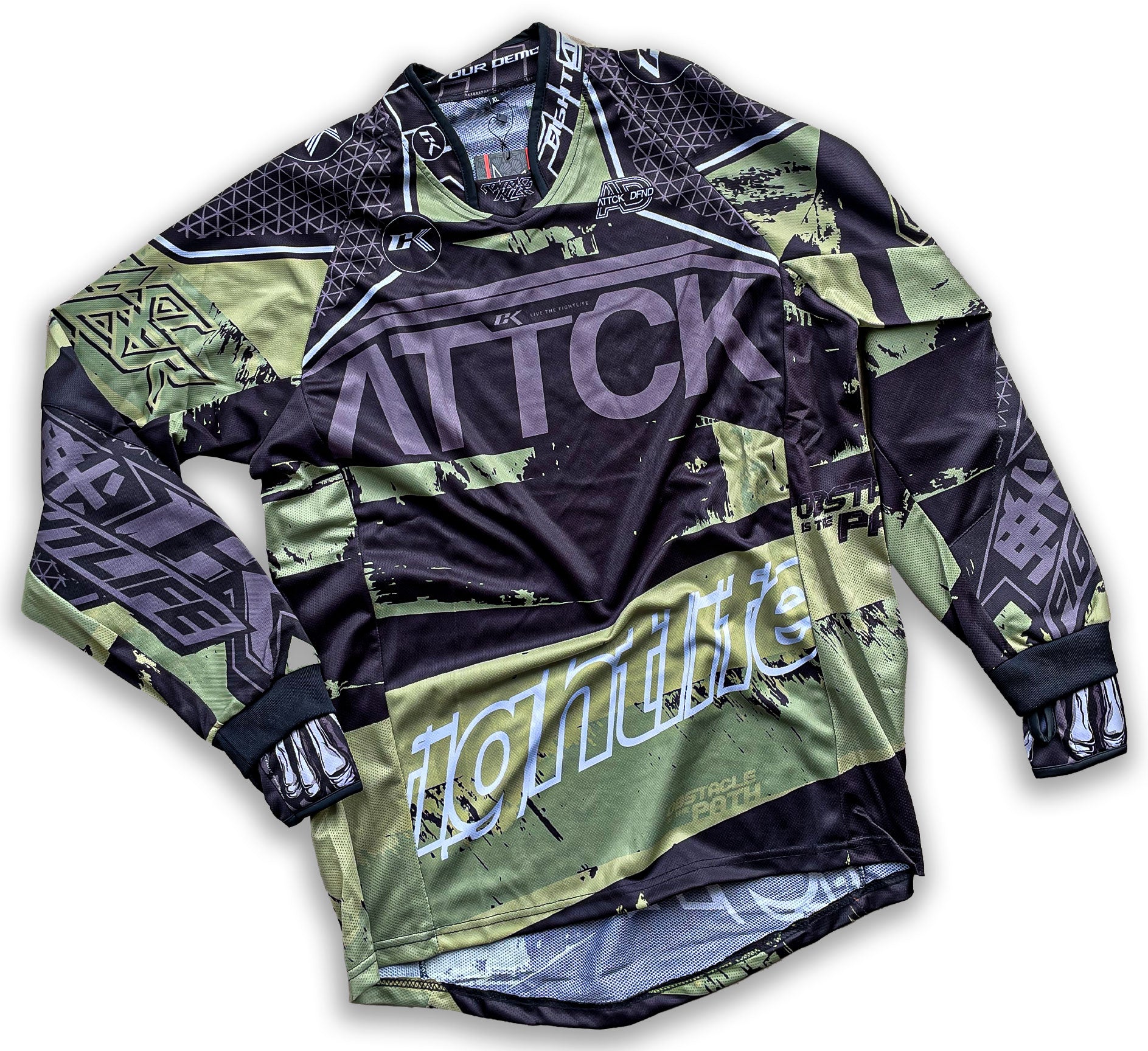 2024 A&D  PAINTBALL JERSEY "SHUGEKI"